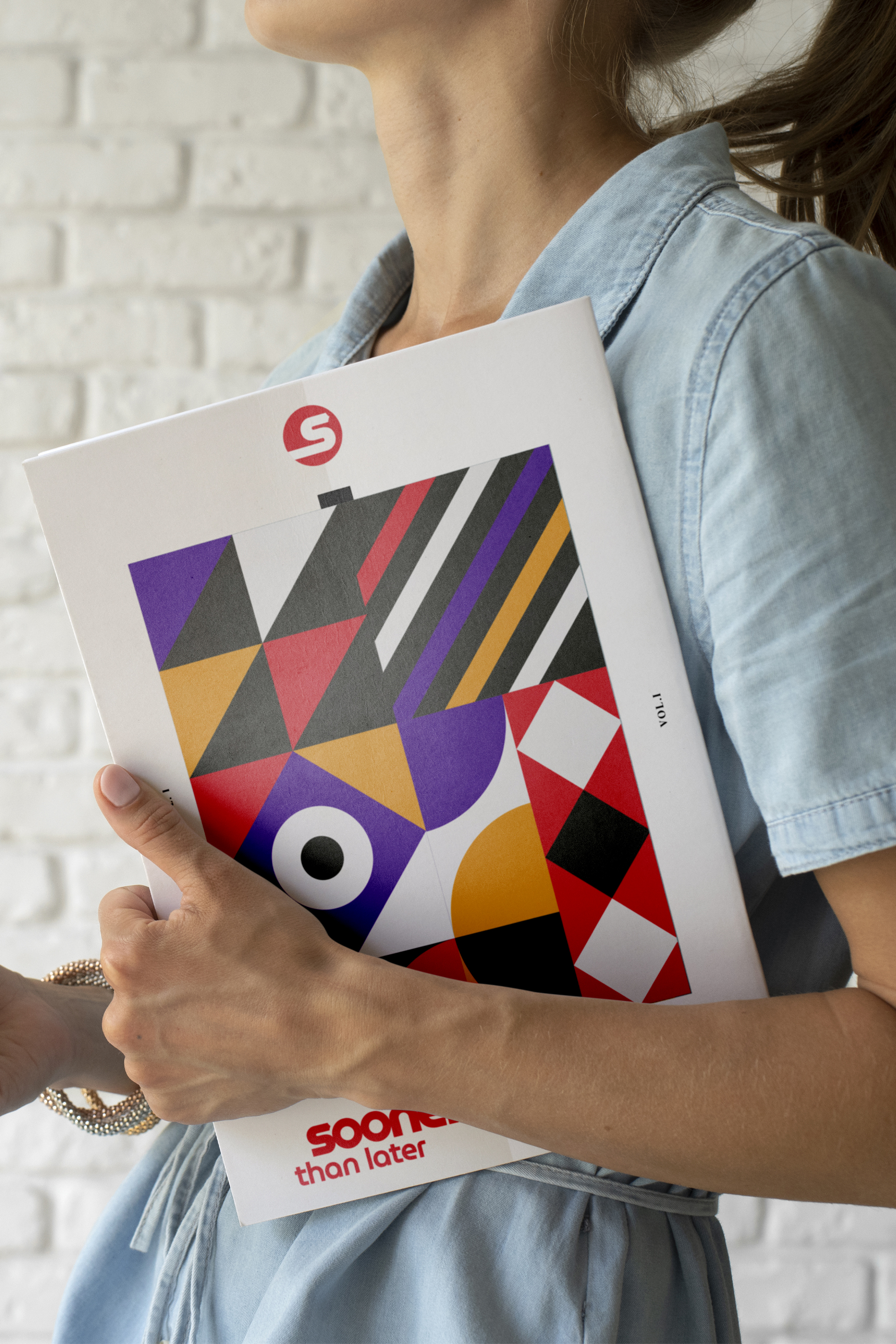 Printed annual report with full colour cover